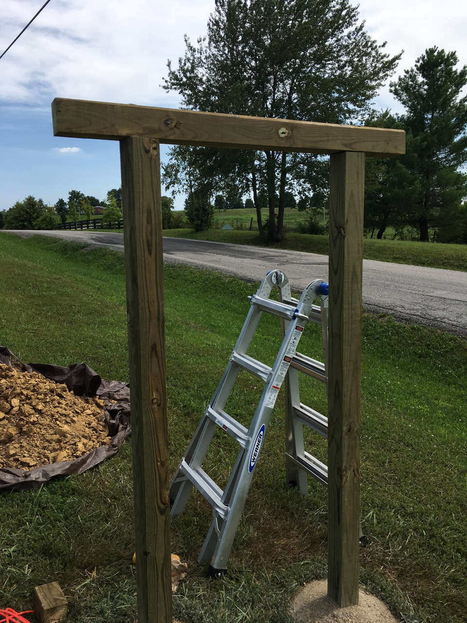 Forged Mettle Farm Sign